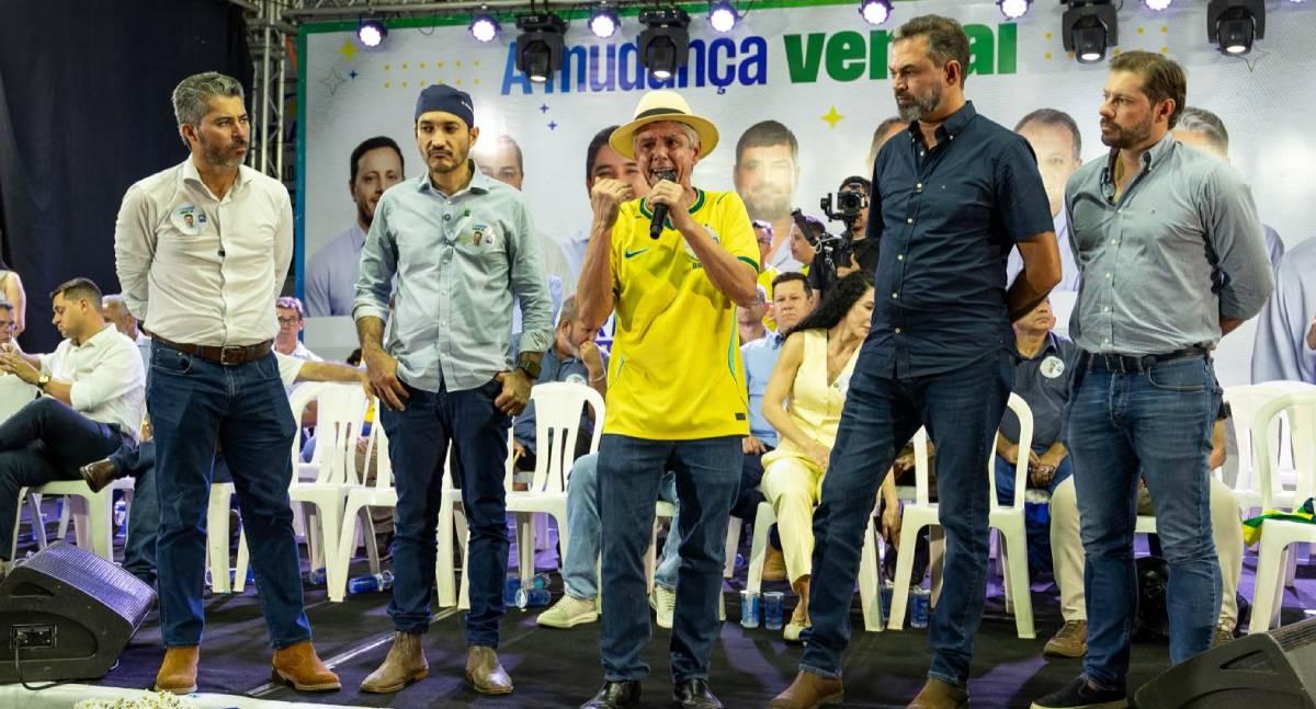 Bagattoli defende uma direita unida durante o lançamento da pré-candidatura de Marcos Rogério no Cone Sul
