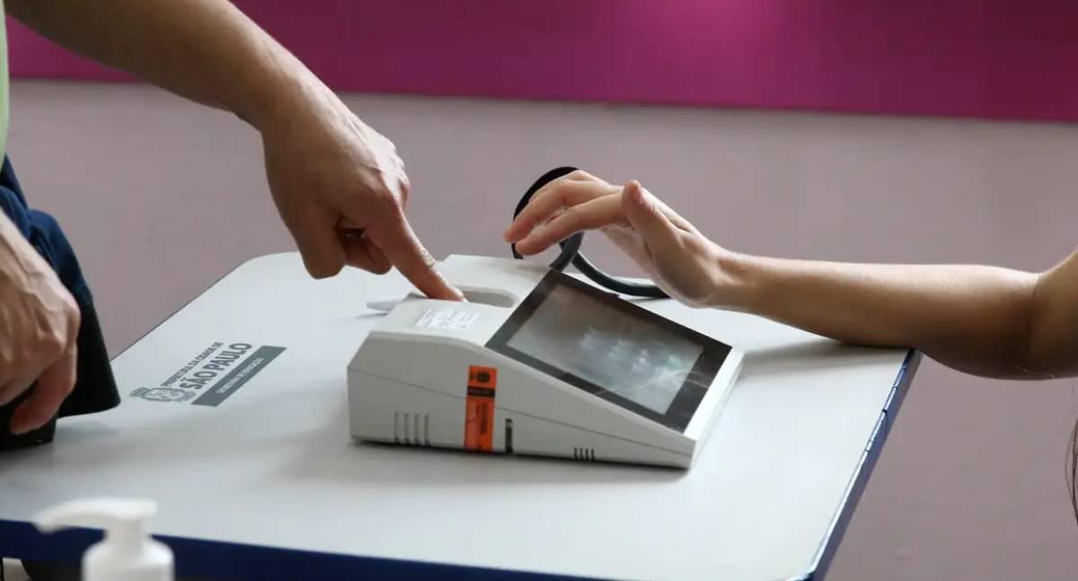 Biometria estará presente em todas as seções eleitorais do país, mas voto não é obrigatório