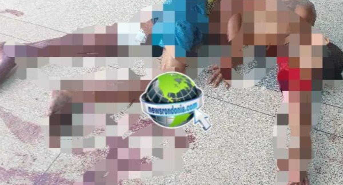 Briga entre ex-cunhados termina com duas pessoas feridas a faca na Rua dos Pioneiros em RO