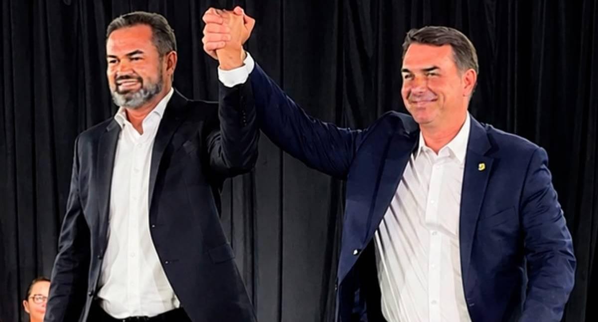 Bruno Scheid recebe apoio de Flávio Bolsonaro para disputa ao Senado em RO