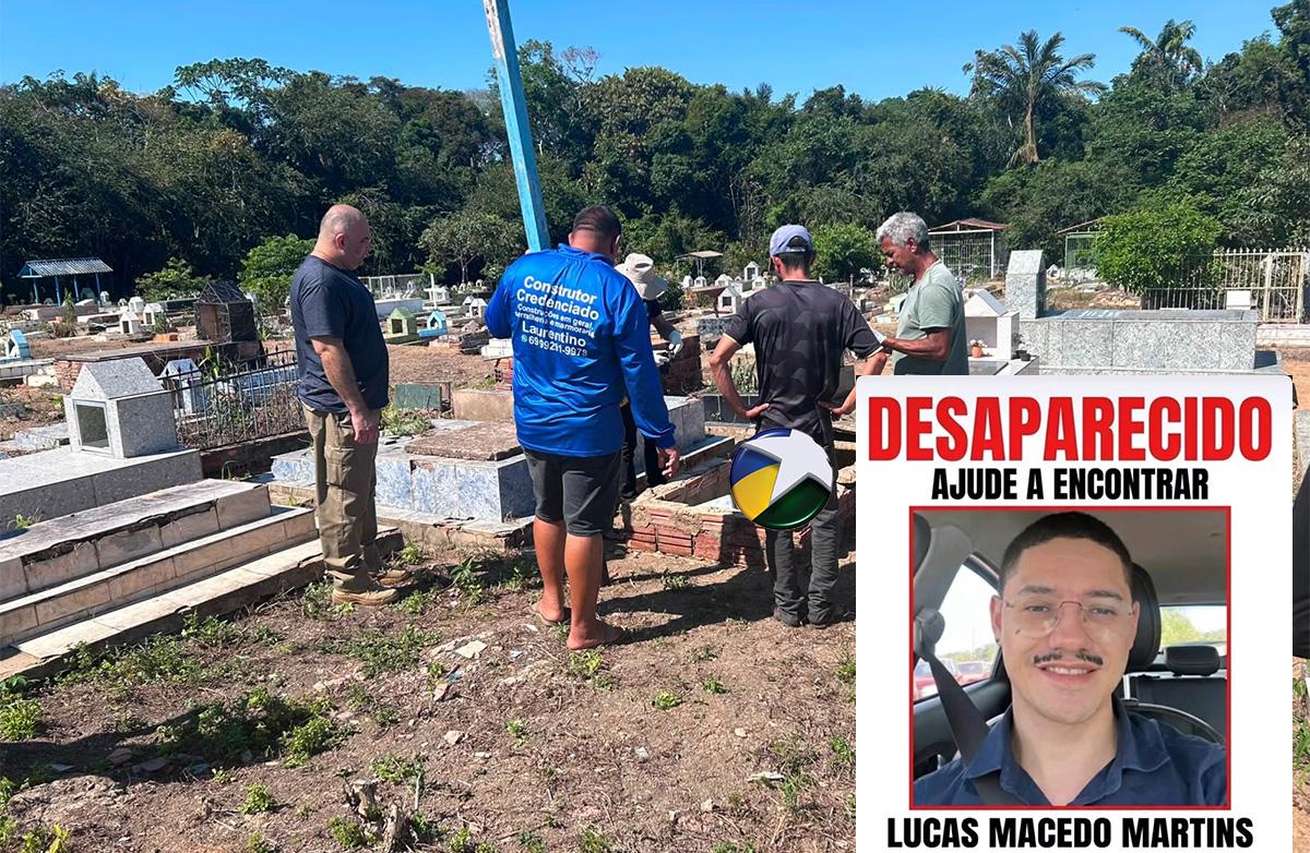Corpo com marcas de violência é encontrado em túmulo do Santo Antônio e pode ser de jovem desaparecido na terça