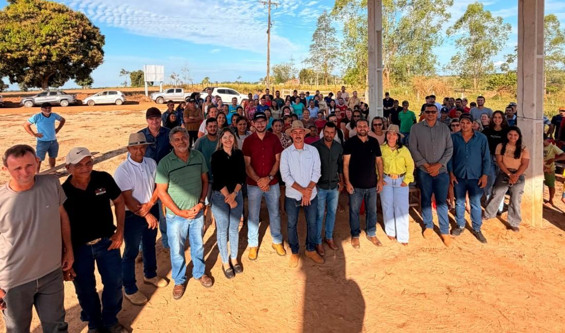 Deputado Laerte Gomes reúne entregas de máquinas agrícolas e reforça apoio à agricultura familiar em Nova Brasilândia