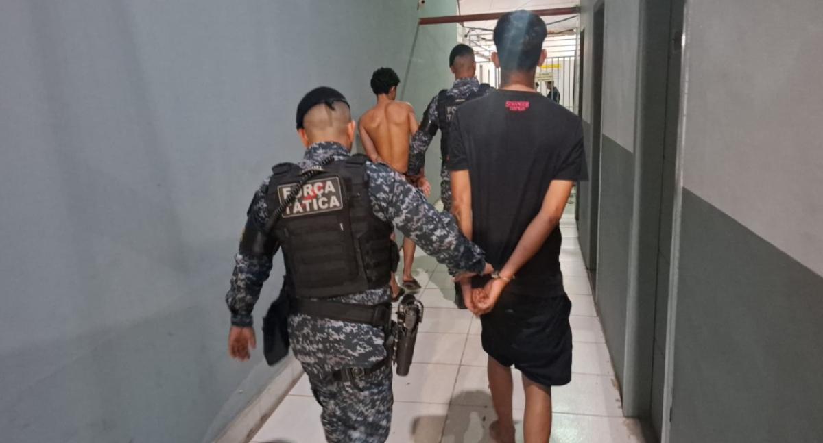 Força Tática apreende adolescente e prende jovem com drogas em Porto Velho