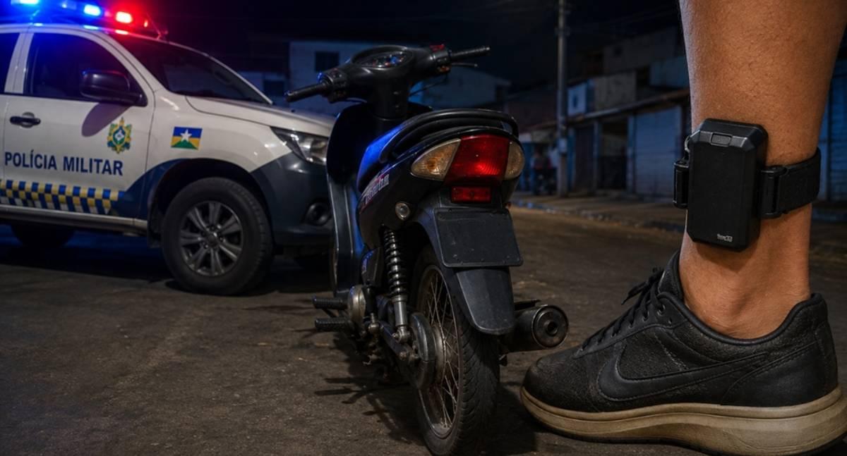 Homem com tornozeleira eletrônica é flagrado com porção de crack durante abordagem policial em RO