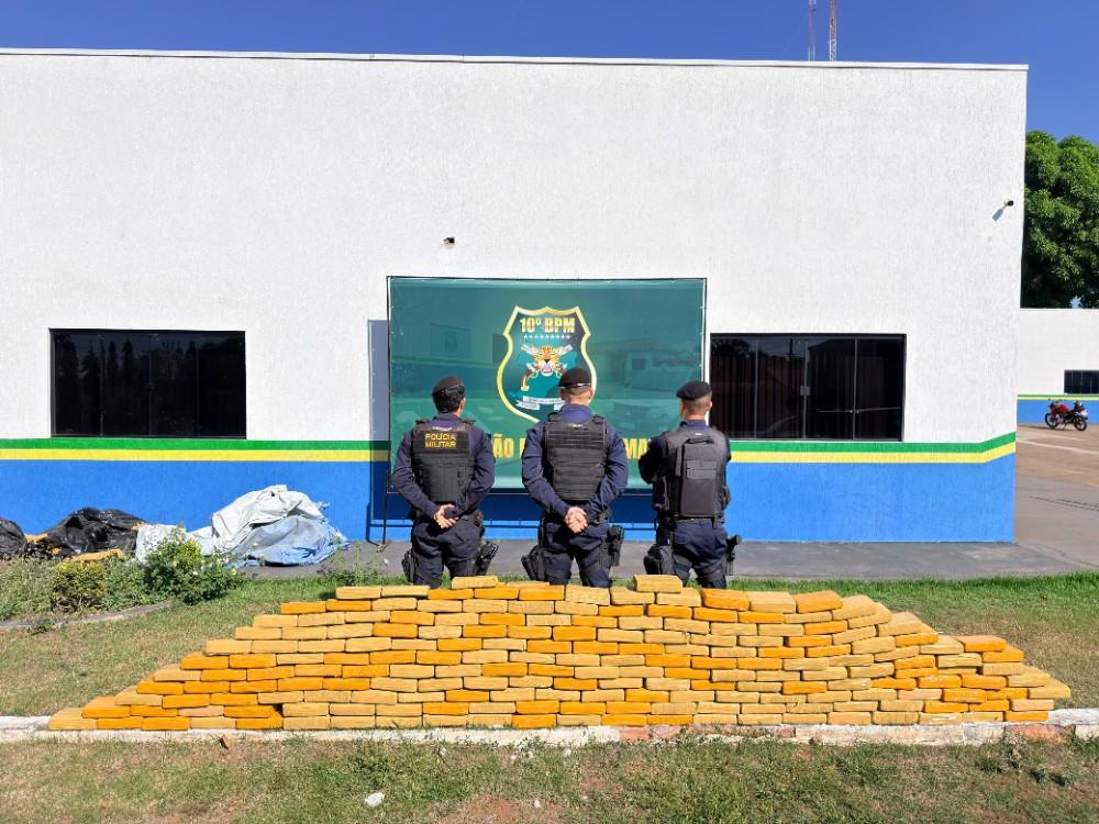 Mais de 410 kg de drogas são apreendidos durante operação em Rolim de Moura