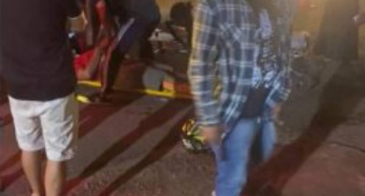 Motociclista fica gravemente ferido após atropelamento em cruzamento e fuga de motorista em Porto Velho