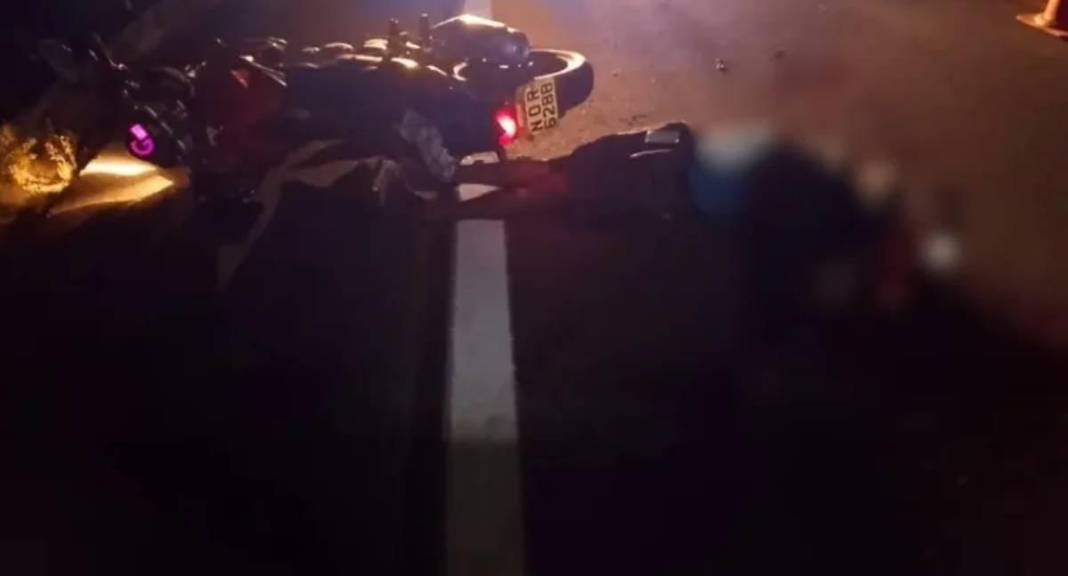 Motociclista morre em grave acidente na BR-174 em Rondônia
