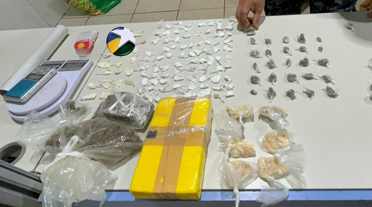 Operação Caçador prende traficante com mais de um quilo de drogas na zona Leste de Porto Velho