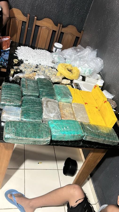 Operação Caçador soma prisões de foragidos e apreensão de mais de 18 kg de drogas