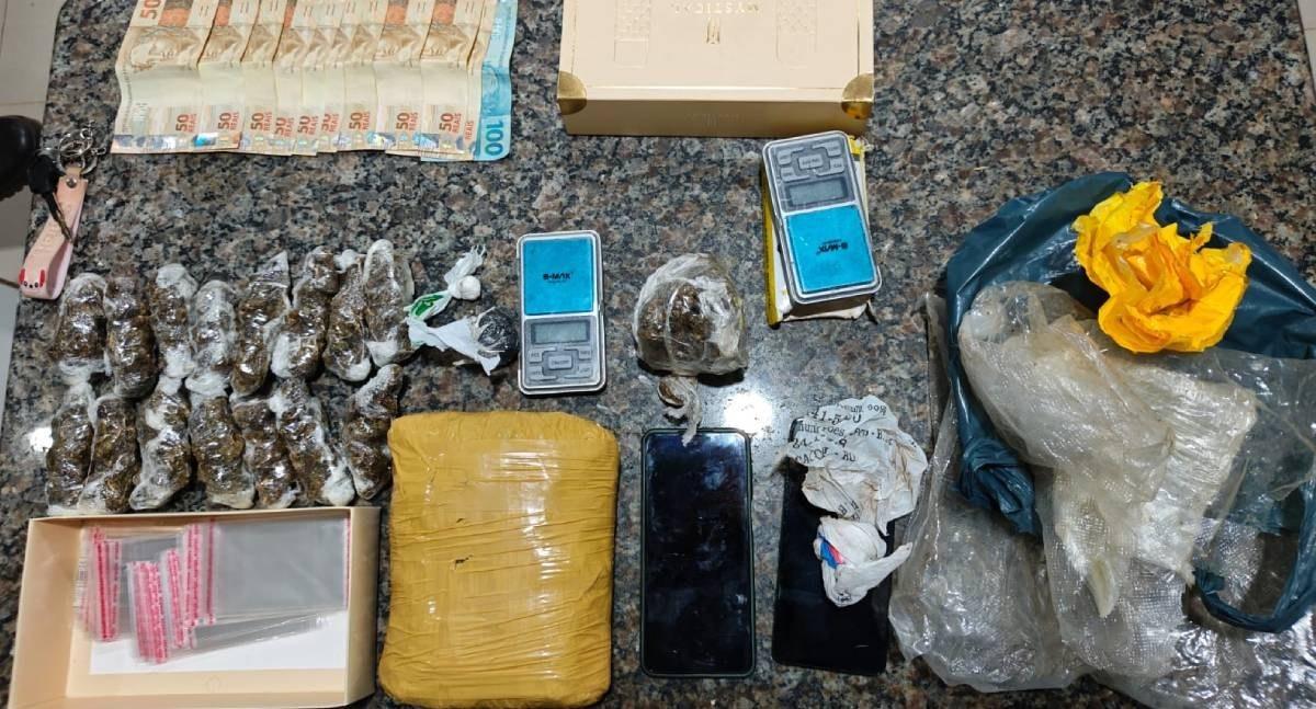 Operação da Polícia Militar resulta em prisões e apreensão de drogas na Linha 9
