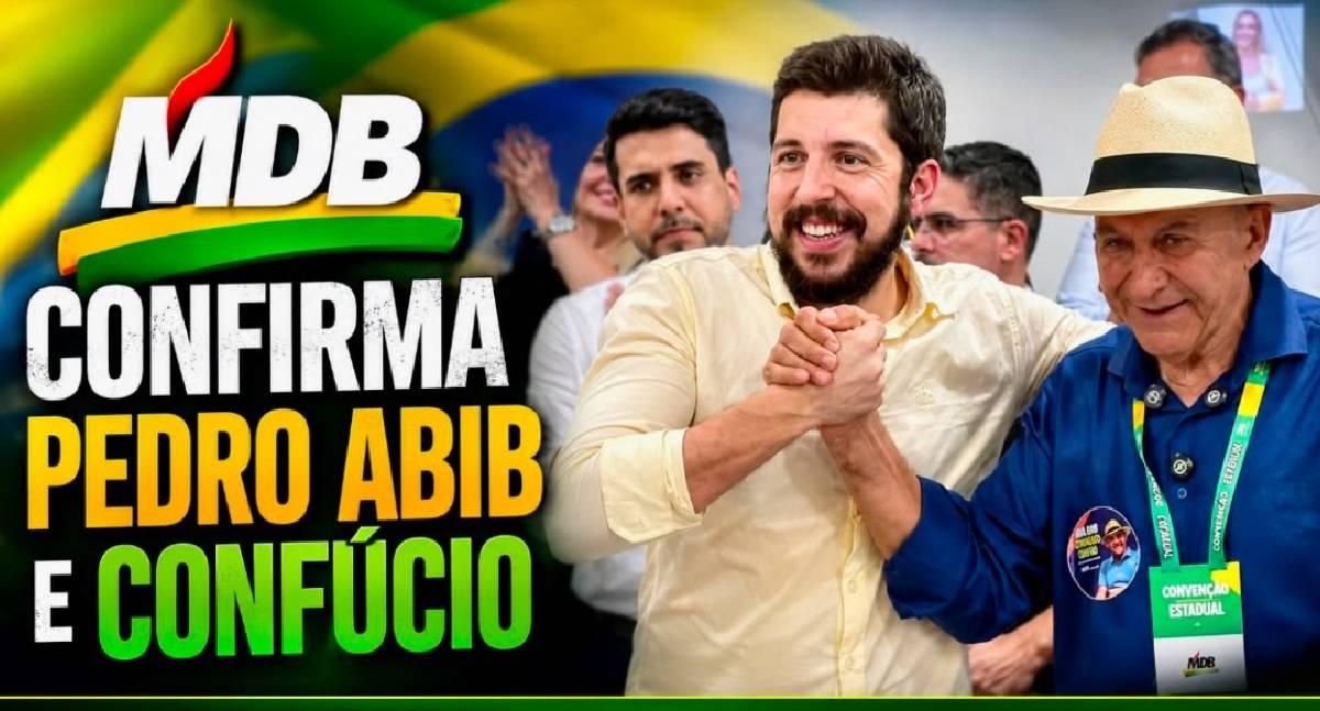 OPINIÃO DE PRIMEIRA – MDB oficializa Pedro Abib ao Governo e Confúcio ao Senado