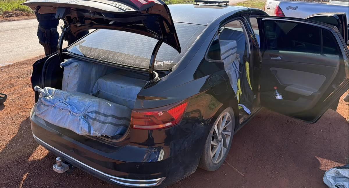 Polícia Federal apreende 400 quilos de drogas e prende motorista em RO