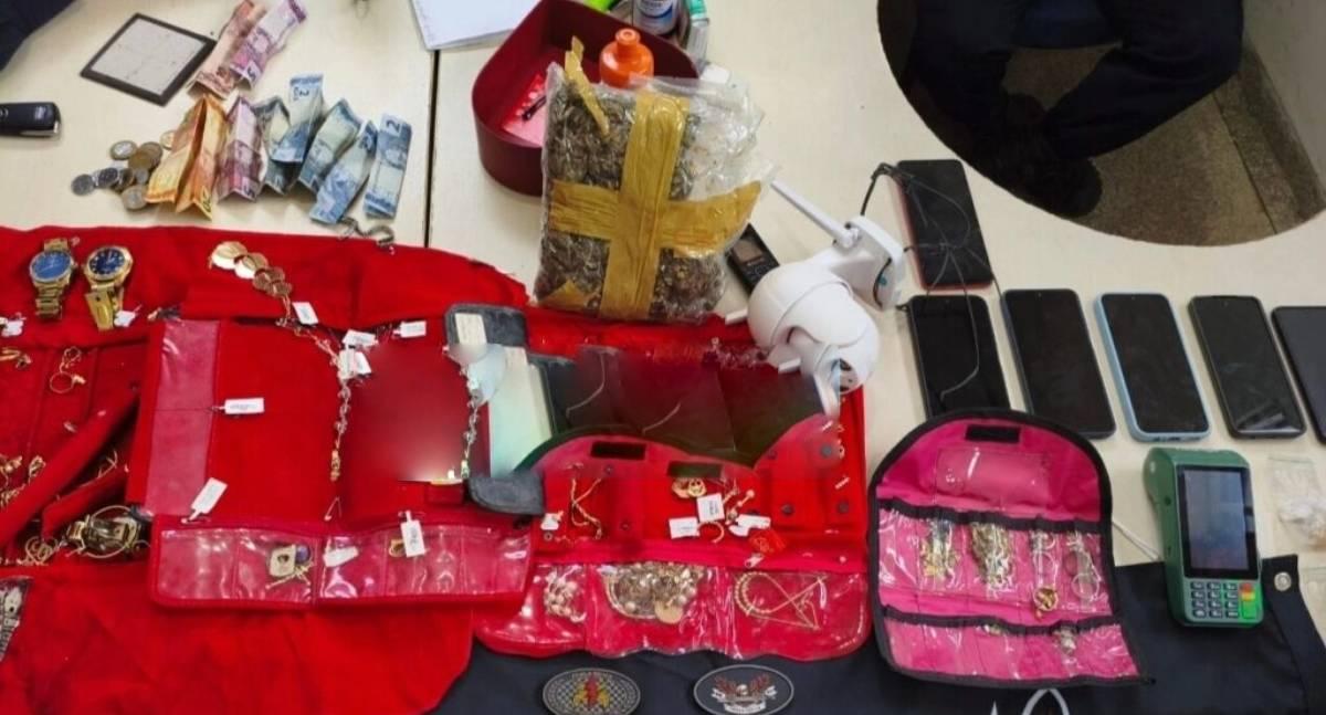 Polícia Militar prende três suspeitos por tráfico de drogas e apreende materiais no bairro Parque São Pedro
