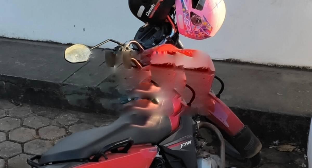 Polícia Militar recupera motocicleta furtada em estacionamento de supermercado em RO