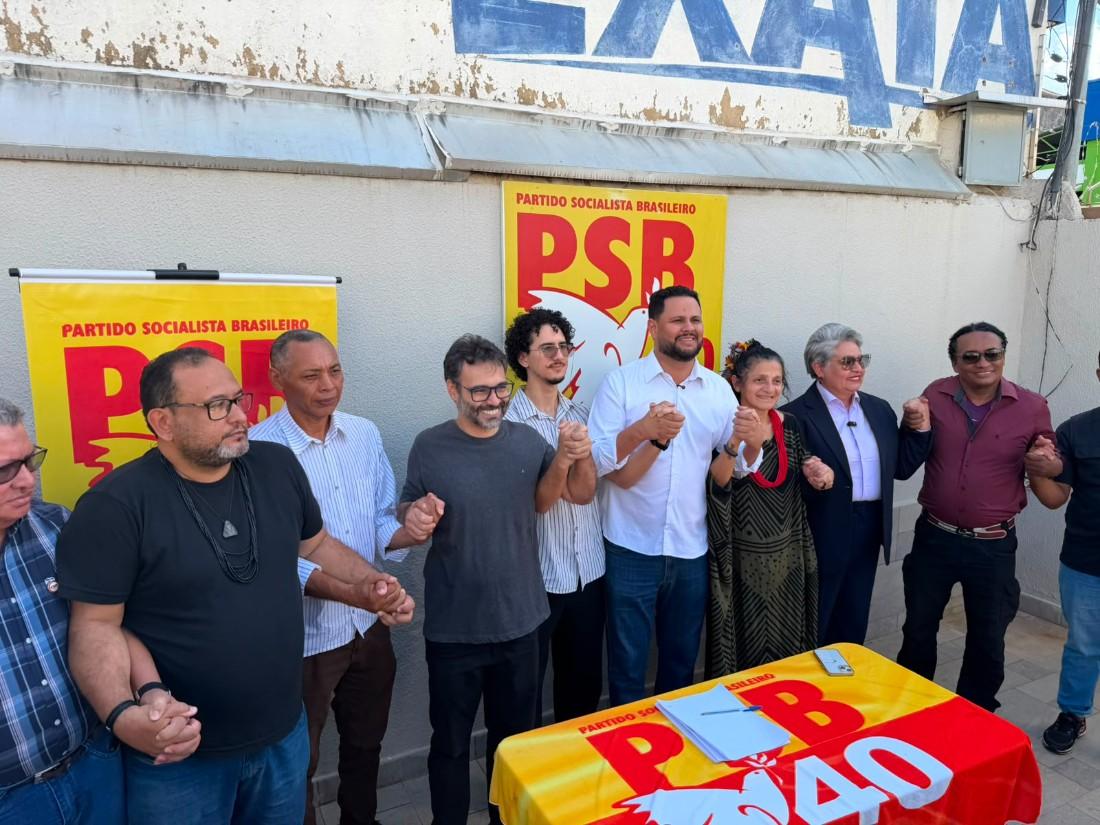 PSB oficializa Samuel Costa ao Governo e Neidinha Suruí ao Senado em Rondônia