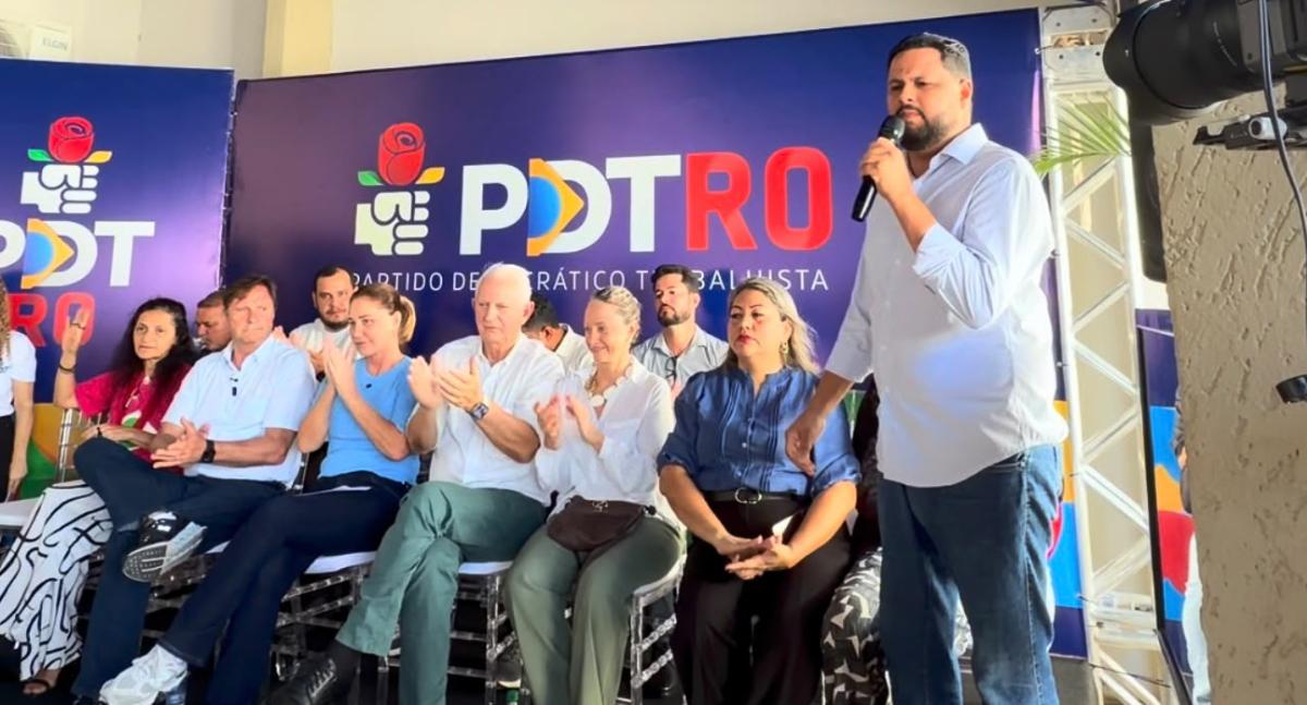 Samuel Costa participa de convenção do PDT e reforça articulação para eleições de 2026