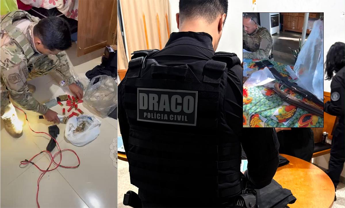 Vídeo: ataques a provedores levaram Polícia Civil a descobrir rede interestadual de tráfico, revela Operação Quirinus