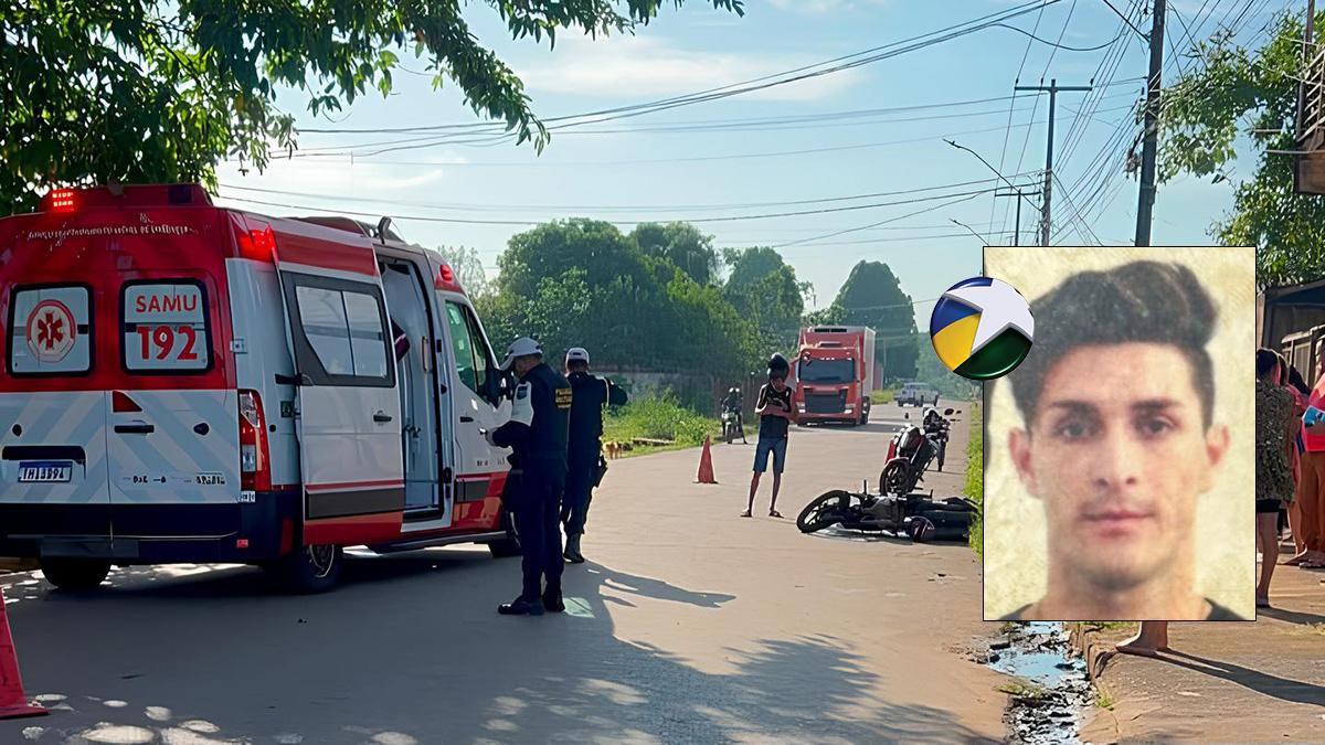 Vídeo: motociclista morre e idoso fica gravemente ferido em acidente na zona sul de Porto Velho