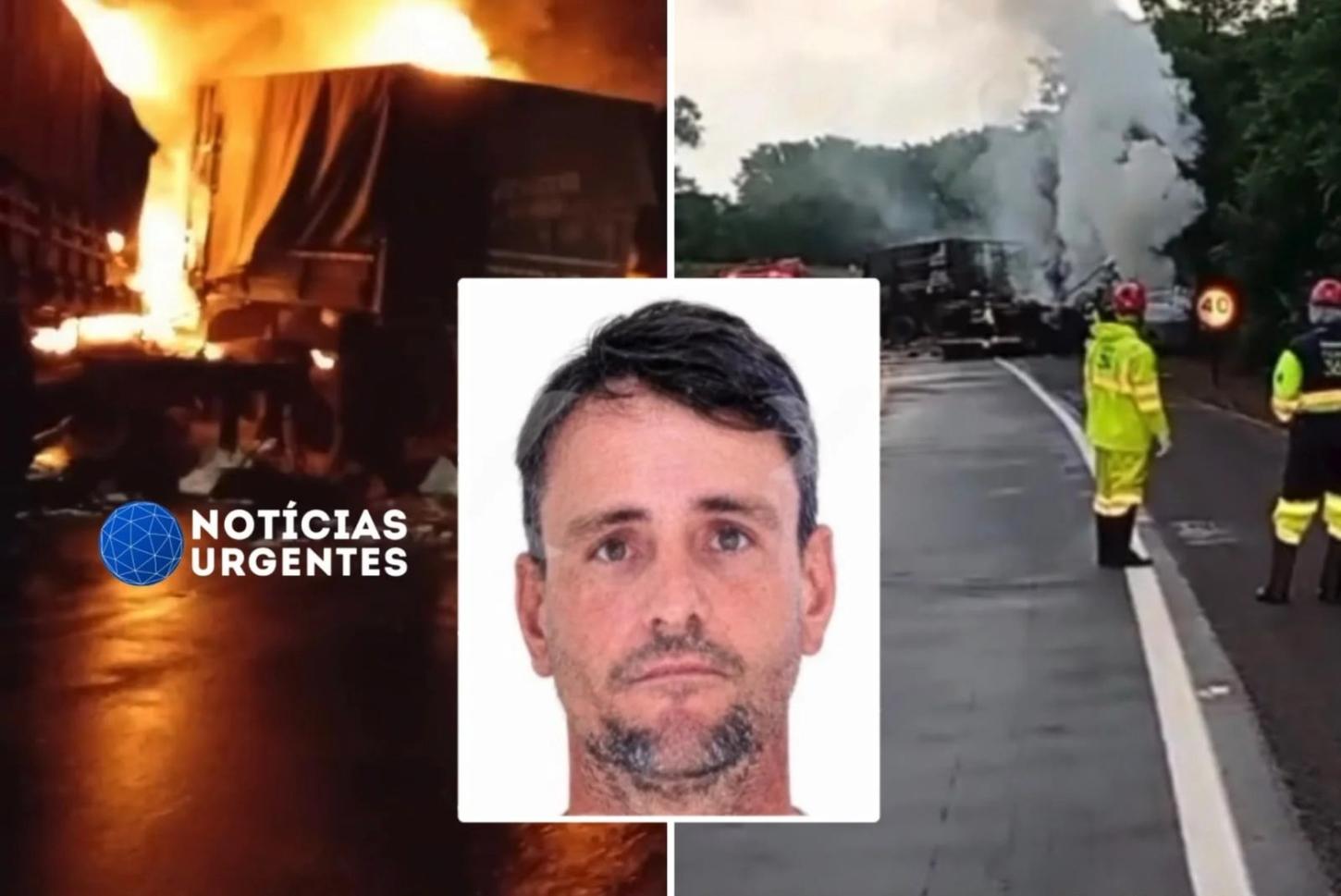 Motorista morre carbonizado após colisão entre carretas na BR-364 – VEJA O VÍDEO