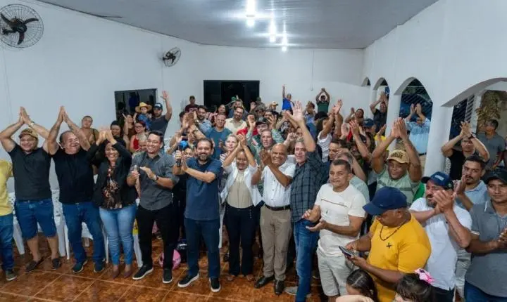 Candidato a deputado federal Pastor Evanildo cumpre agenda de visitas no Vale do Guaporé