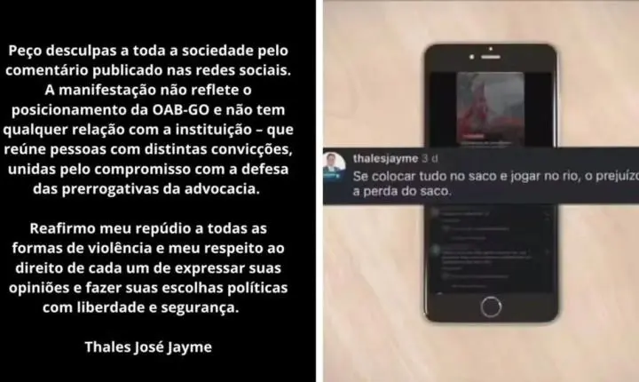 Dirigente da OAB pede desculpas após ofensas a petistas viralizarem