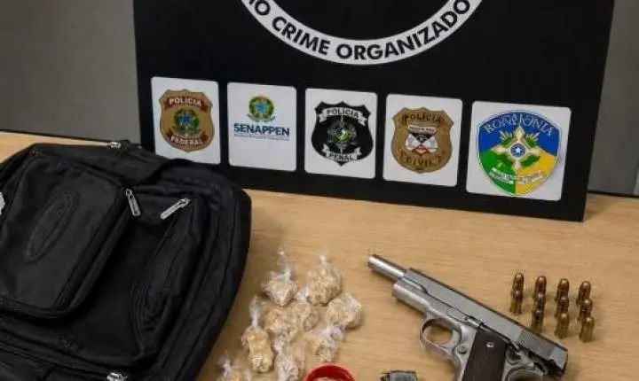 FICCO prende homem e apreende dois adolescentes com pistola e drogas em Porto Velho