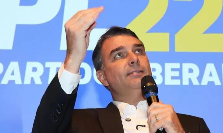 Flávio Bolsonaro é o candidato do Partido Liberal à Presidência da República