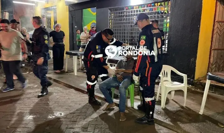 Homem fica ferido após ataque com faca na zona Leste