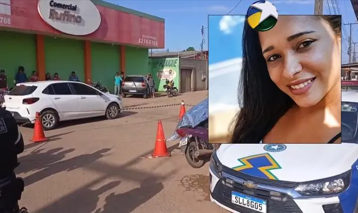 Mulher passa mal na rua e morre em cima de moto em Porto Velho