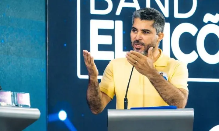 “Nós temos tudo pra dar certo”, diz Marcos Rogério ao defender propostas no debate da Band