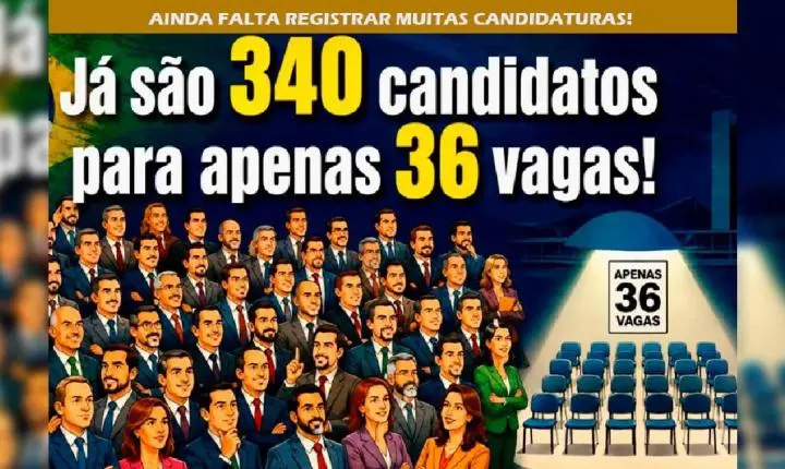 OPINIÃO DE PRIMEIRA – Eleições em Rondônia já têm mais de 340 candidatos