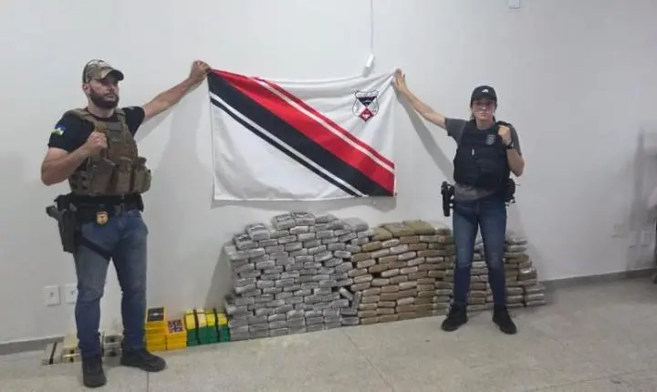 Polícia Civil apreende 231 kg de maconha, cocaína e crack em área rural de Rio Crespo