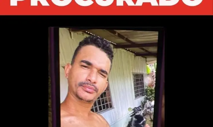 Polícia Civil divulga foto e procura suspeito de esfaquear a companheira