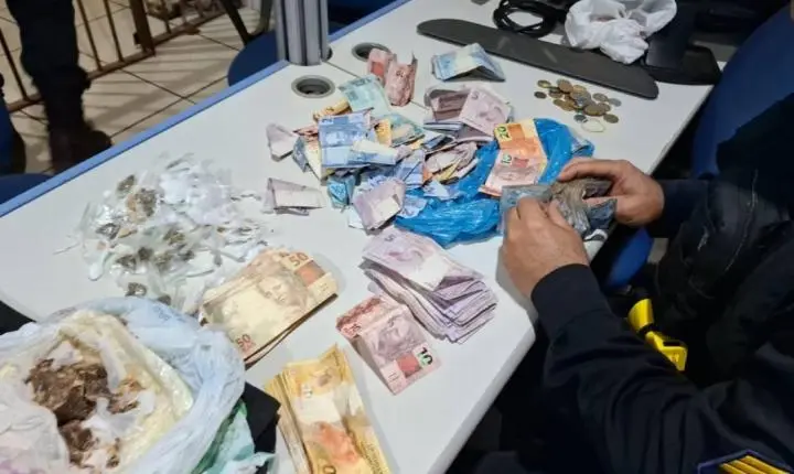 Polícia Militar apreende arma, drogas e colete balístico furtado da Polícia Penal em Porto Velho