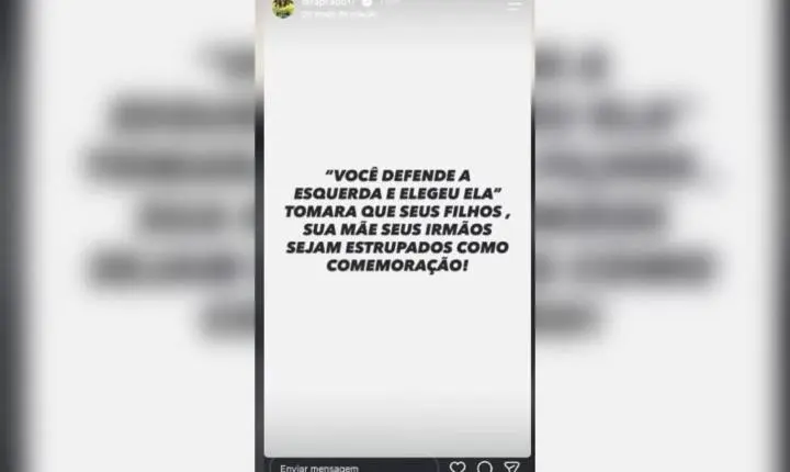 Servidora é exonerada após post desejando que famílias de esquerdistas sejam estupradas em RO